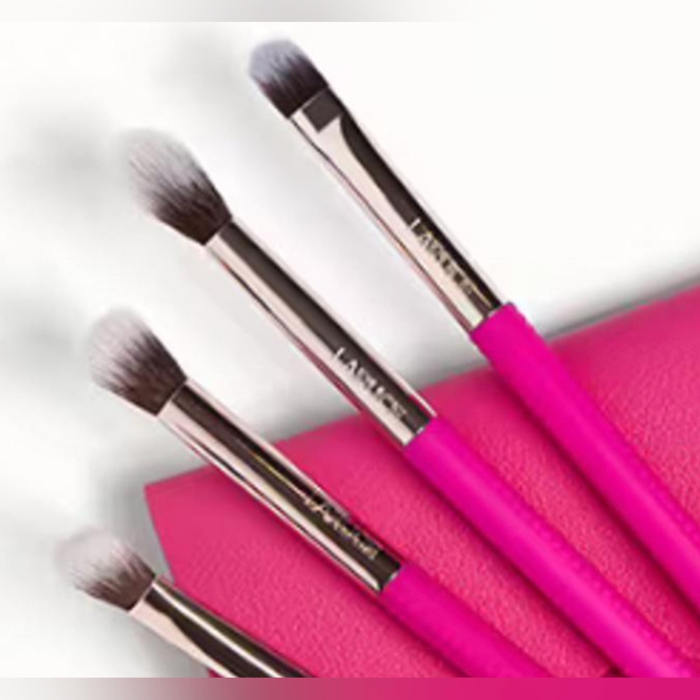 LARUCE BEAUTY Kayla 4-Piece Eye Makeup Brush Set